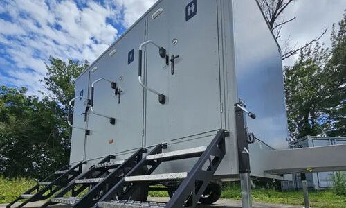 The Sustainability Side: How Restroom Trailers Reduce Waste and Water Use