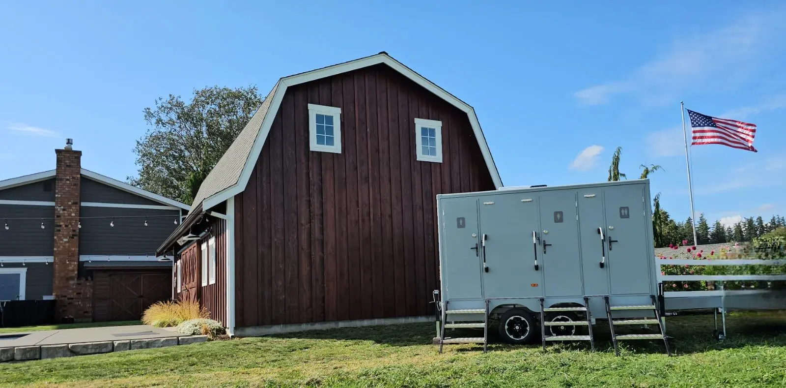 wedding portable restrooms