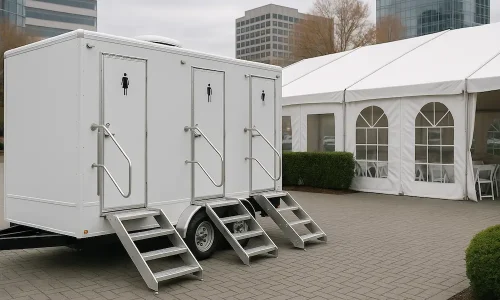 Why Portable Restroom Rentals Are Essential for 2025 Corporate Events