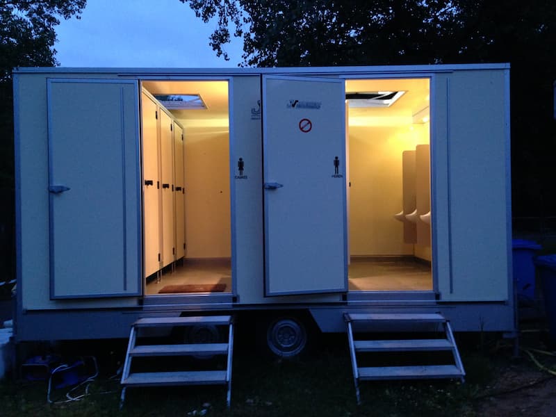 eco-friendly portable restroom trailers