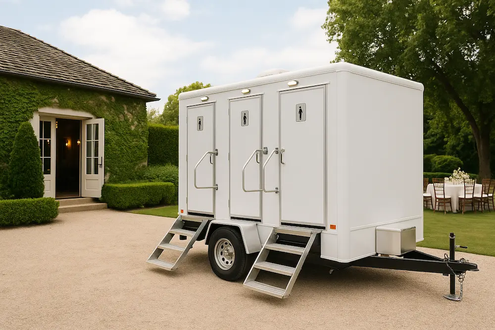 luxury restroom trailer rentals