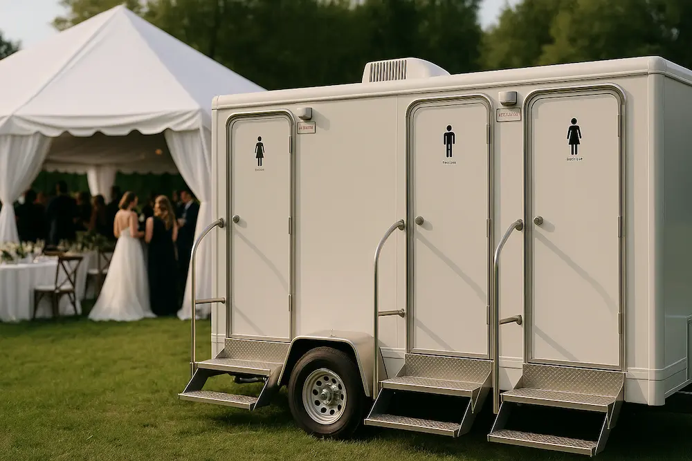portable luxury restrooms