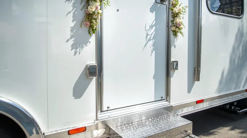 wedding restroom trailers